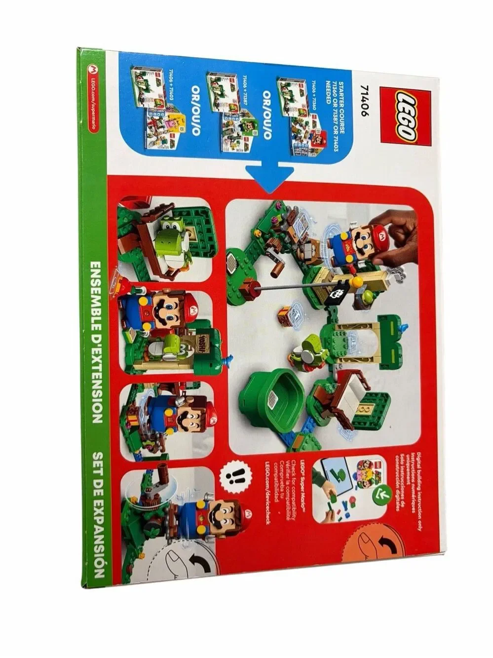 LEGO Super Mario 71406 Yoshi’s Gift House Expansion Set NEW Sealed